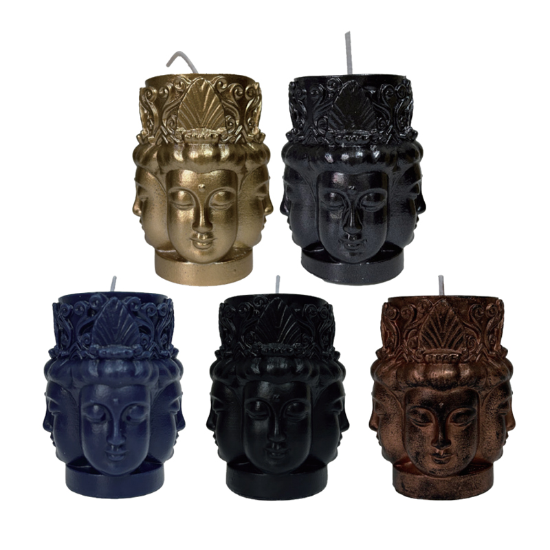 Buddhalys med fire ansikter