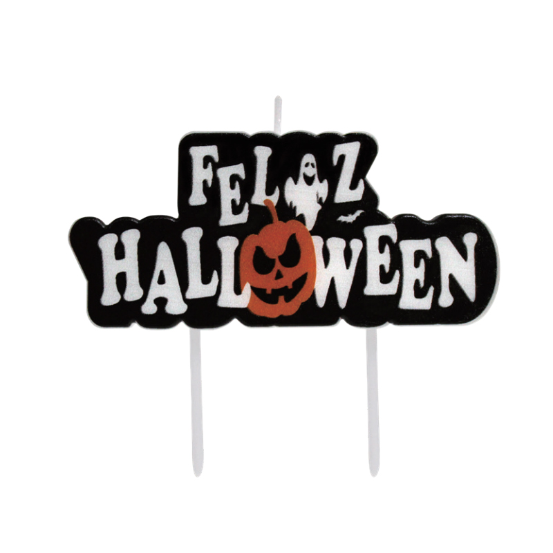 Halloween bokstavlys (blandet språk)